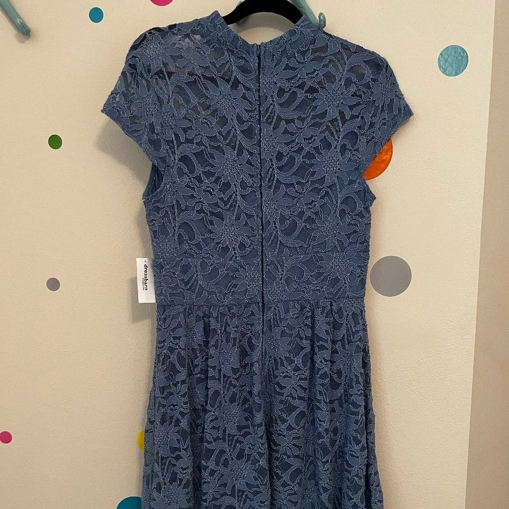 DRESS BARN NWT Beautiful, Beautiful Lace Dress, SZ 12 - Picture 4 of 7
